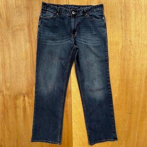 CALVIN KLEIN STRAIGHT LEG JEANS MEN’S sz 36W X 30L Distressed Denim